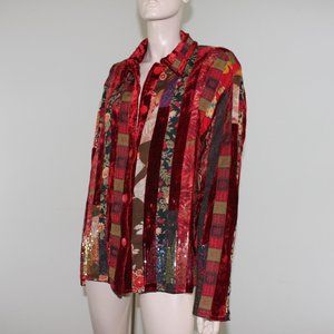 Coldwater Creek Unique Artistry Blazer